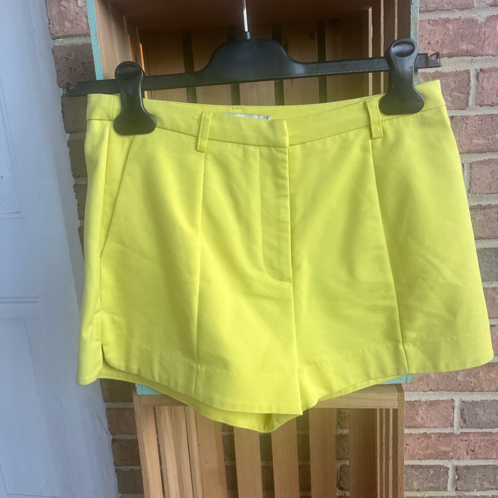 Yellow Women's Shorts